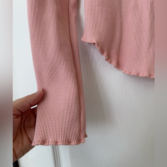 FREE PEOPLE pink We The Free Easy Does It Tee - Picture 3 of 5